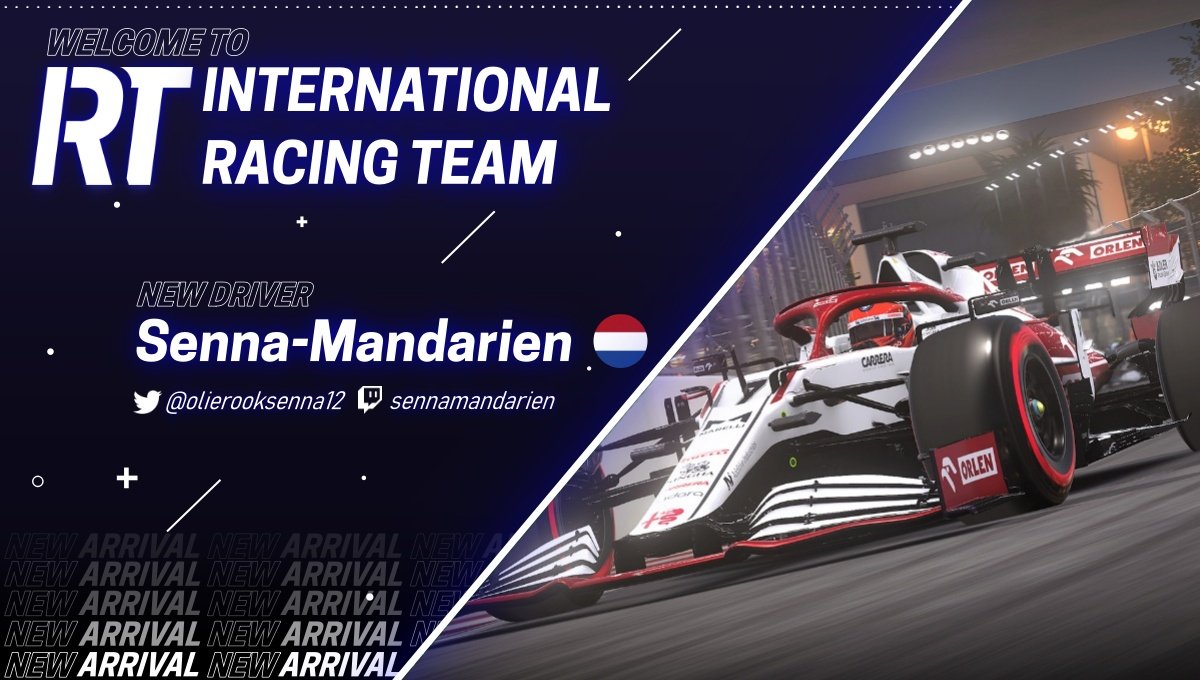 ANNOUNCEMENTS!📝🔝

@IRT_Floooo has returned to the team after a short stint away trom the team and he will return to the management side!

<a href="/olierooksenna12/">Senna</a> has also joined the team and he will be active as a driver!

We are very excited to have them both part of #TeamIRT👊🙌