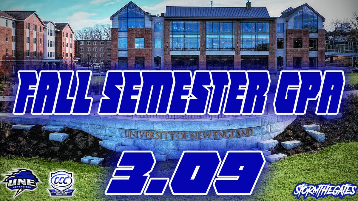 57 student athletes earned a 3.0 or higher this fall. Majors ranging from Pre-Med, Neuroscience, Applied Exercise Science, Sports Management, Marine Sciences, Athletic Training, Business, International Business, Education, Nursing, Social Work and many more. #StormTheGates🌩️