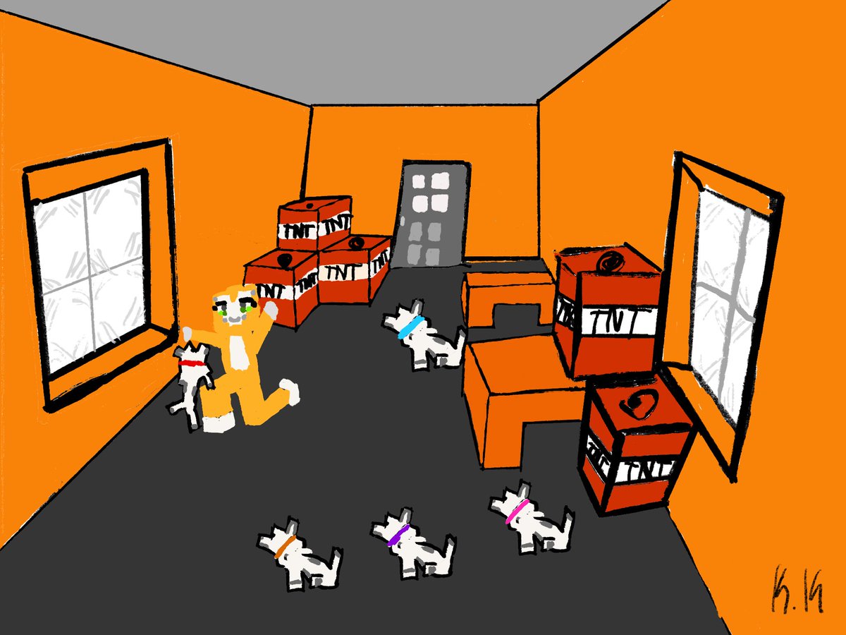 darkkenblade022's tweet photo. @stampylongnose hi stampy my name is Kenny and I just got a iPad for Christmas and I wanted to draw some fan art of you and the dogs sorry it’s not good but I want to share it to you hope you enjoy it and love you videos ❤️❤️ https://t.co/bjQZGjLe4O