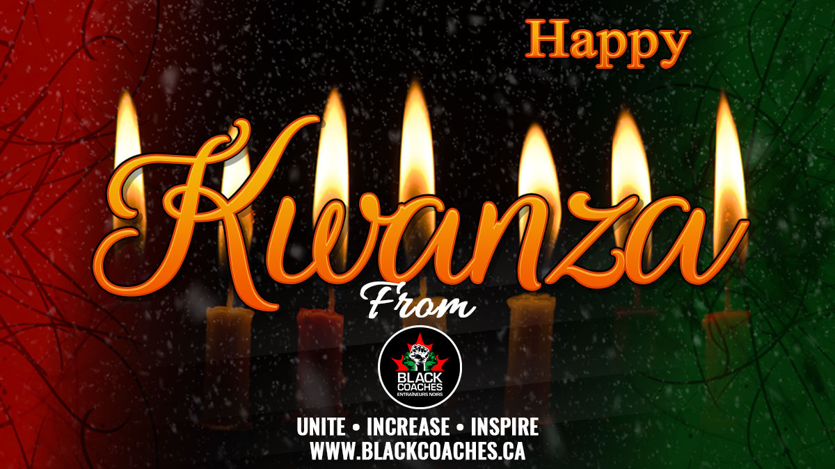 blackcoachesca's tweet photo. Happy Kwanzaa https://t.co/RZV5F0Pz4D