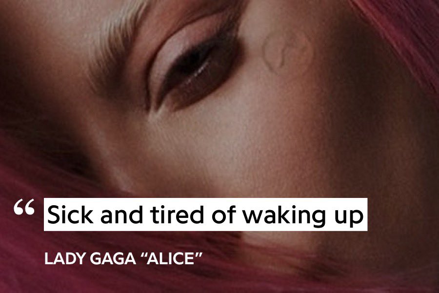 venusbleeeds's tweet photo. lady gaga is right https://t.co/IByLOxAwOe