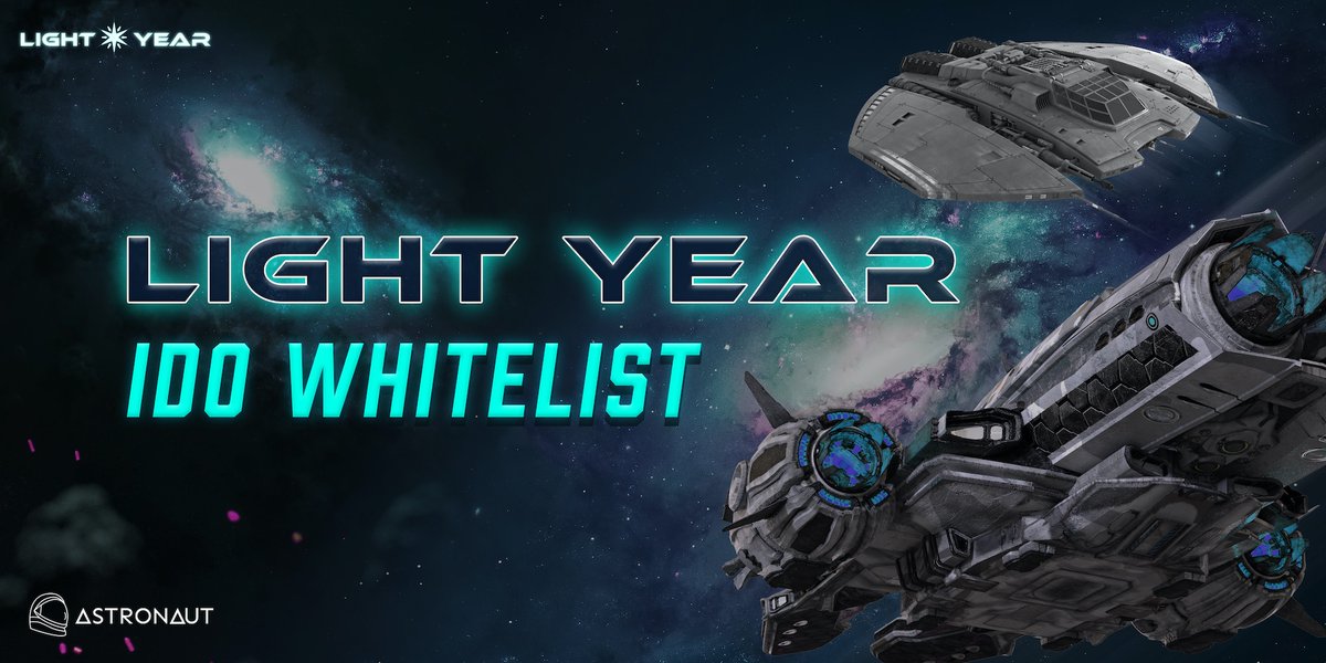 drwhitelistido's tweet photo. 💰 Light Year IDO on Astronaut #Whitelist Çekilişi 💰

Katılım süre sonu 28 aralık

https://t.co/RfBixMQJQj https://t.co/39iHjJdviH