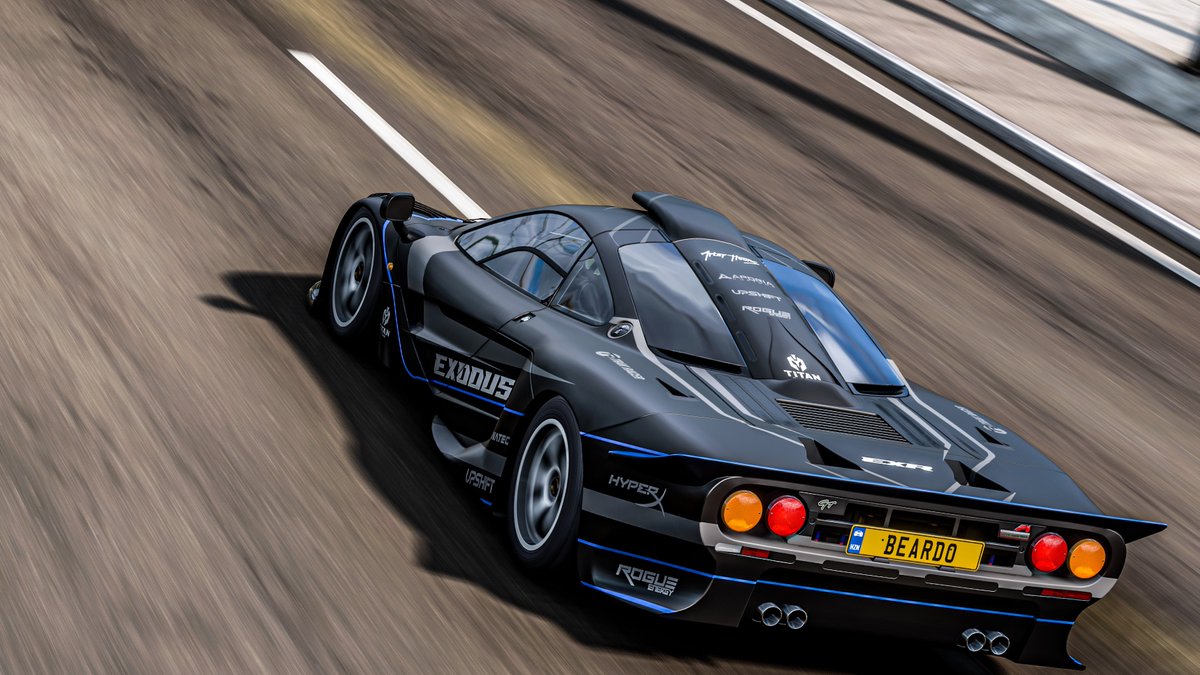 Adam | SDW Titan (@sdw_titan) on Twitter photo The last <a href="/Exodus_Racing/">Exodus Racing 🍅</a> Team Wars paint from last weekend. This one on the <a href="/McLarenAuto/">McLaren Automotive</a> <a href="/McLarenShadow/">McLaren Shadow</a> F1 GT on <a href="/ForzaHorizon/">Forza Horizon</a> 5 <a href="/WeArePlayground/">Playground Games</a> <a href="/Xbox/">Xbox</a>. <a href="/trak_racer/">Trak Racer</a> <a href="/TheRogueEnergy/">Rogue Energy</a> <a href="/HyperX/">HyperX</a>.
Share Code - 666 115 446
📸 <a href="/EXR_Beard/">Beard</a> The last <a href="/Exodus_Racing/">Exodus Racing 🍅</a> Team Wars paint from last weekend. This one on the <a href="/McLarenAuto/">McLaren Automotive</a> <a href="/McLarenShadow/">McLaren Shadow</a> F1 GT on <a href="/ForzaHorizon/">Forza Horizon</a> 5 <a href="/WeArePlayground/">Playground Games</a> <a href="/Xbox/">Xbox</a>. <a href="/trak_racer/">Trak Racer</a> <a href="/TheRogueEnergy/">Rogue Energy</a> <a href="/HyperX/">HyperX</a>.
Share Code - 666 115 446
📸 <a href="/EXR_Beard/">Beard</a>