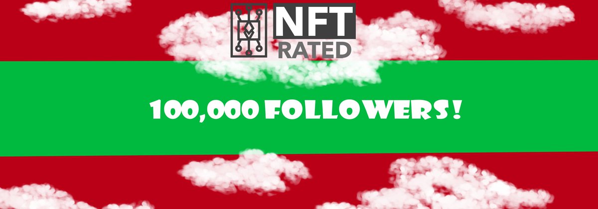 🚨GIVEAWAY🚨nftrated.com💚

3 Prizes for 3 winners!

TO CELEBRATE 100,000 FOLLOWERS! 🎉

Prizes:
Featured Website Listing (30 days)
Featured Website Listing (10 days)
Your NFT on our profile picture (7days)

To participate:
Like and Retweet ✅
Follow us ✅

#nft #nfts