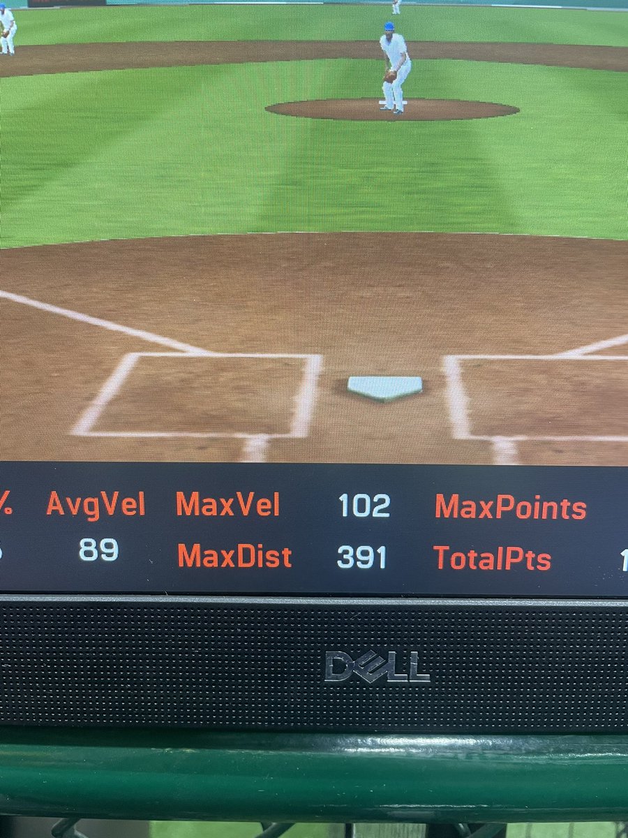 Got some hitting in today and hit a new PR for my exit velo🙌 #100mphclub <a href="/ashland_base/">Ashland University Baseball</a>