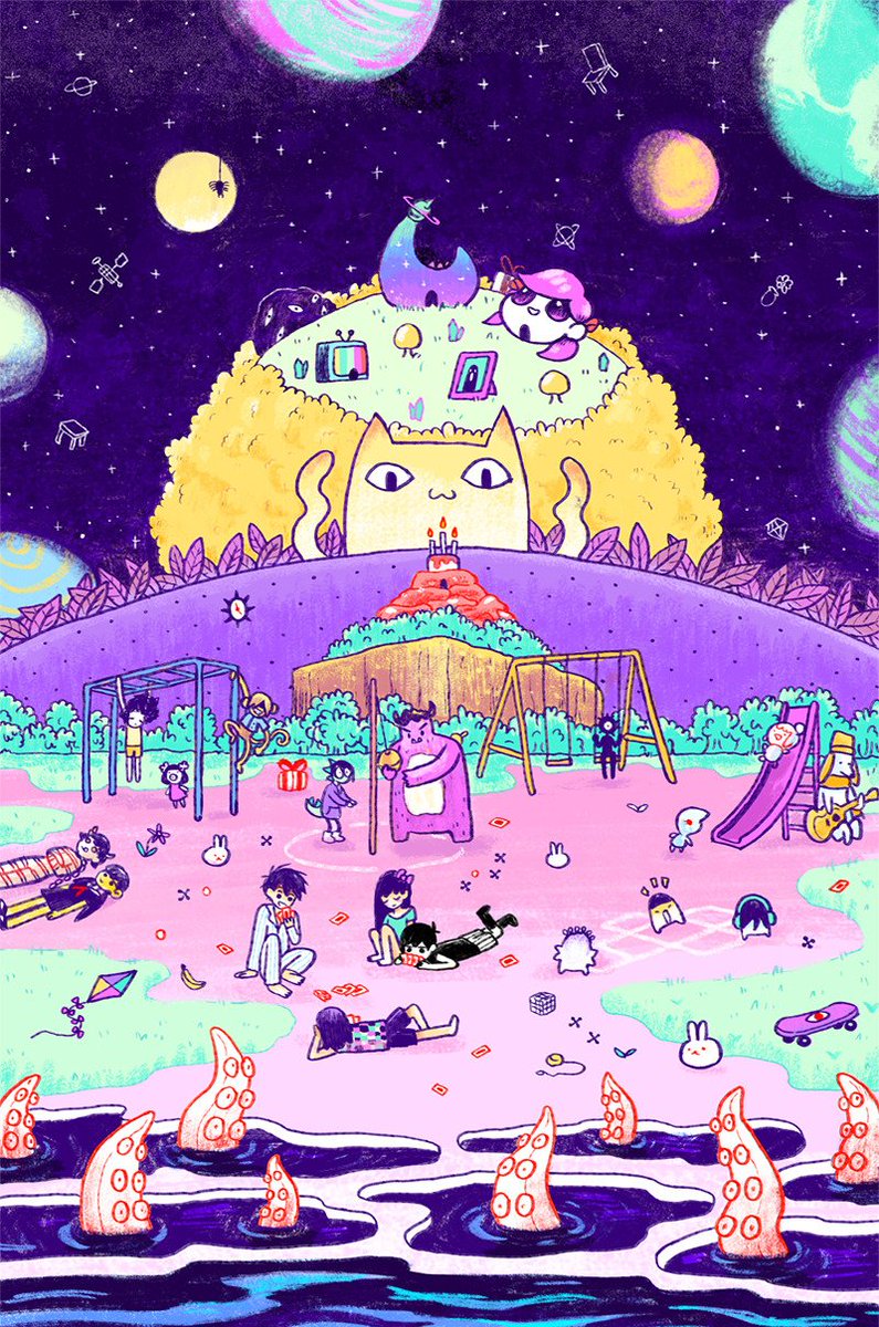 RT @omohours: OMORI Concept Art https://t.co/dCbzJJsk9k