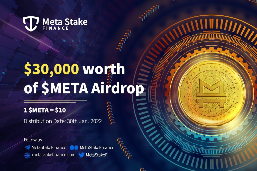 hilarryys's tweet photo. 💫Meta Stake Finance Airdrop💫
🎁Get Free Worth $5 (  5000 Random  )

➡️ Airdrop Bot Link: https://t.co/XoW63as2X4

➖Complate All Task sosmed
➖Submited Data
➖Enter BSC wallet Addres
✔️Done

#Airdrops #airdroprocketmusk #crypto #giveayaws #BSC https://t.co/pZoHdxMDgH