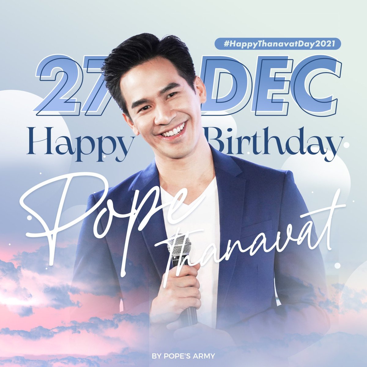 jaosoi's tweet photo. @Pope118118 สุขภาพร่างกายแข็งแรงๆนะคะพี่โป๊ป
#HappyThanavatDay2021 https://t.co/uAnWfLL1Xx