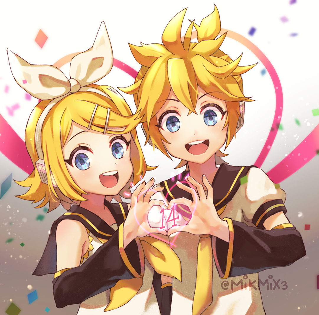 鏡音レン ,鏡音リン 「ピアプロ運営です。本日は「鏡音リン・レン」作品