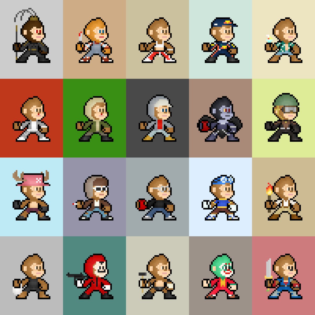 MonkeyKing 🐵 (@crypto8bit1) on Twitter photo New Drop 🔥 MonkeyKing Pixel Collection 🐵
Price 0.005 ETH on Polygon (No Gas Fee) 🚀
Available on Opensea 👇🏼
opensea.io/collection/mon…
#nft #nftart #NFTCommunity #NFTTHAILAND #pixelart #polygonNFT New Drop 🔥 MonkeyKing Pixel Collection 🐵
Price 0.005 ETH on Polygon (No Gas Fee) 🚀
Available on Opensea 👇🏼
opensea.io/collection/mon…
#nft #nftart #NFTCommunity #NFTTHAILAND #pixelart #polygonNFT