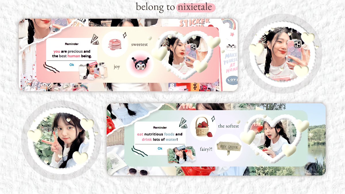 a retweet would be really appreciated!

halo! mulai hari ini tiap jam 10 aku bakal open daily layout dengan katalog di bawah ini. aku accept all e-wallet (qris) yaaa. anw im also looking for new moots, boleh like/rep yups! 🥺 thankyou so much. 💗

#zonaba #zonauang #zonajajan