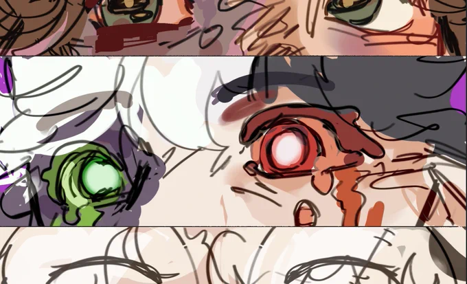 Shoutout to how I've been drawing cranboo's eyes recently I think I'm gonna keep this part of the design 