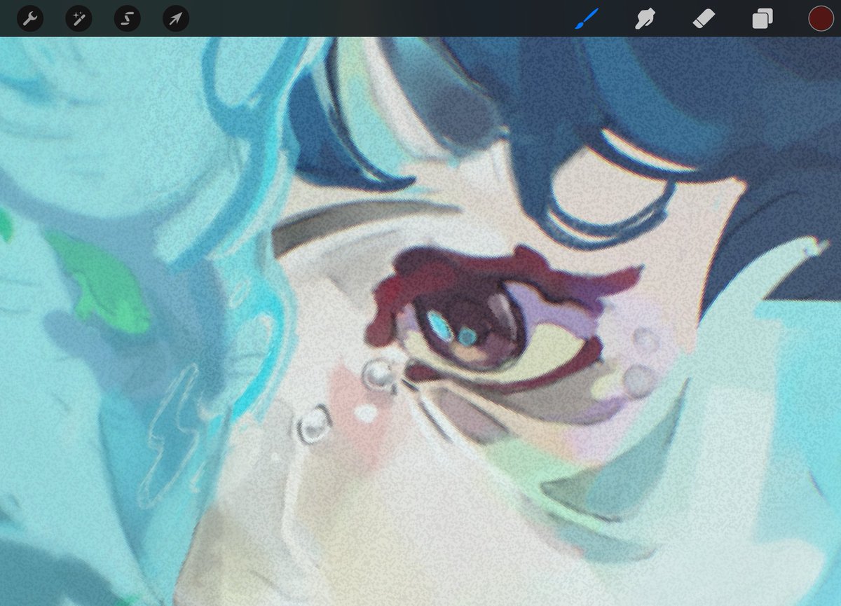 Shoutout to how I've been drawing cranboo's eyes recently I think I'm gonna keep this part of the design 