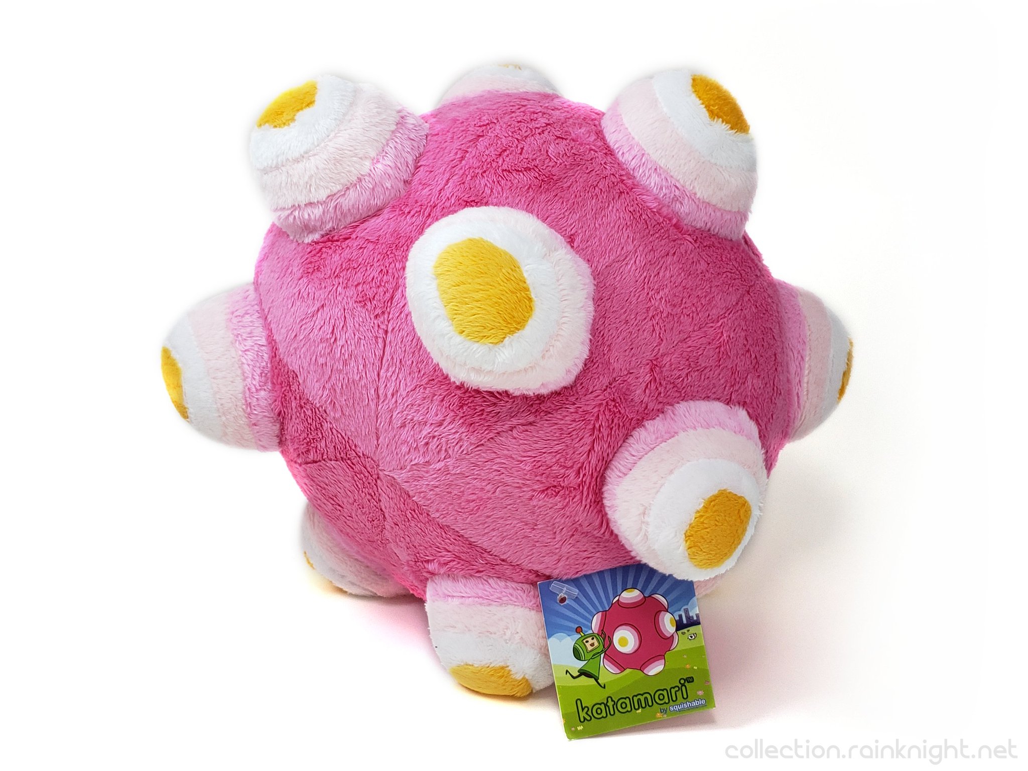 Karen X One more week to go So many plushes so little time. Here s a Katamari plush I picked up years ago at a convention. It was made by Squishable and