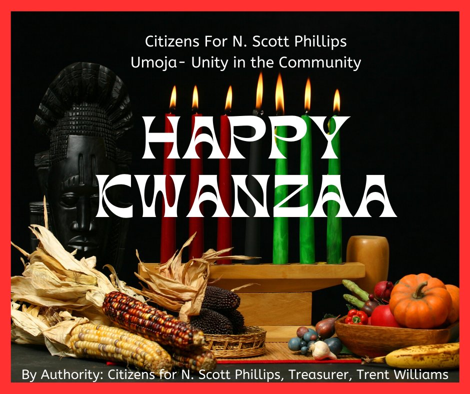 Celebrating the principles of Kwanzaa beginning with Umoja (Unity): Unity as a family, community, and African cultural identity. #HappyKwanzaa