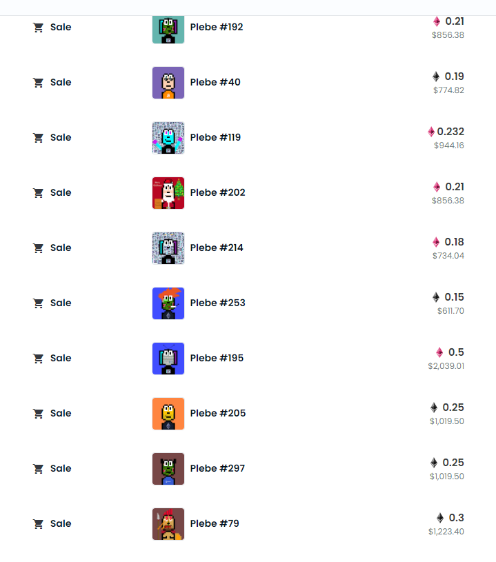 CryptoPlebes's tweet photo. All @GlitchProtocol Glitchmas Plebes have SOLD OUT! Congratulations to all new #cryptoplebes #NFT holders and welcome to the family 🥳🎄 https://t.co/e2NtlyddzH