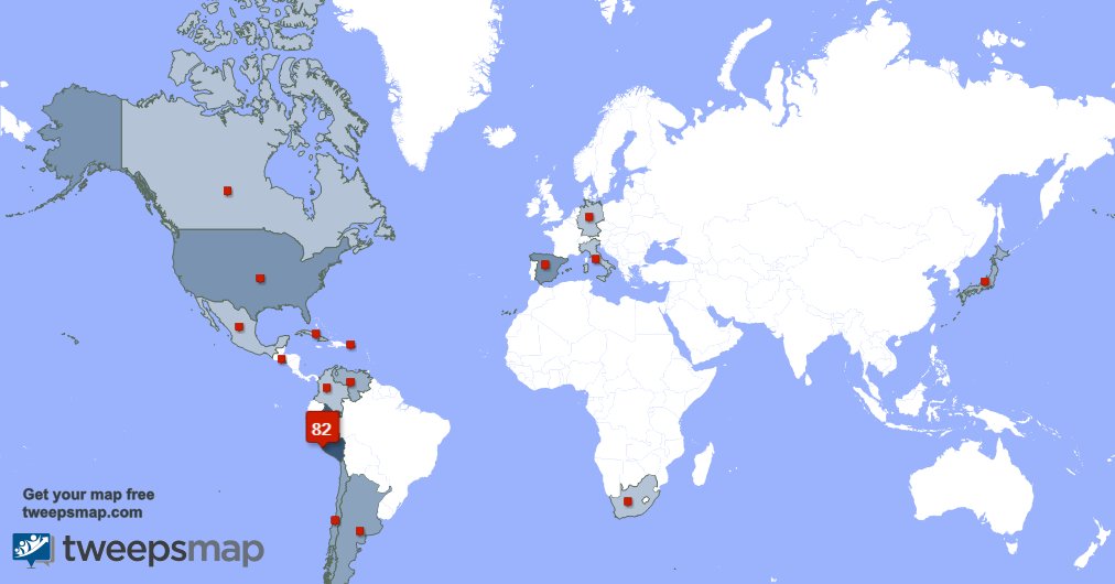 Special thank you to my 1 new followers from Peru last week. https://t.co/09WdLV6pn4 https://t.co/gBDmpeaFx5