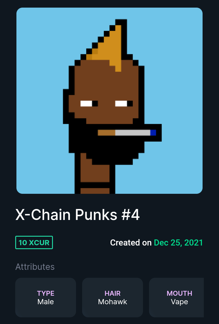 X-Chain Punks | Curate tweet media