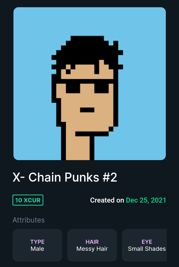 X-Chain Punks | Curate tweet media