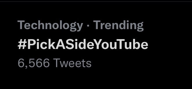 texastwt's tweet photo. Trending page shows that a lot of people think you should stop harboring fucking predators on your platform, so fucking address it.
#PickASideYouTube https://t.co/4pcGZIDHYo