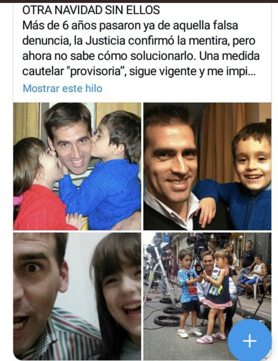 A @domenech_news lo obligan a borrar las publicaciones en las que pide volver a ver a sus hijos después de 6 años. La Justicia de Familia es cualquier cosa menos JUSTA. Hagamos bien visible su reclamo. Cuantos más seamos, más expuesto quedará ese Juzgado. #NoMasHijosRehenes