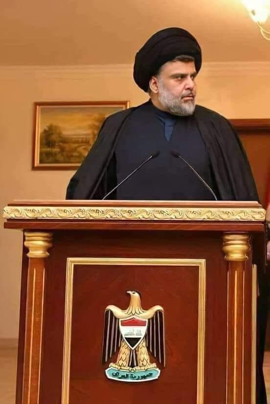 Mohanadmaliki2's tweet image. ستزول الغمة قريباً وسترتفع راية العراق بيد الصدر المنتصر.