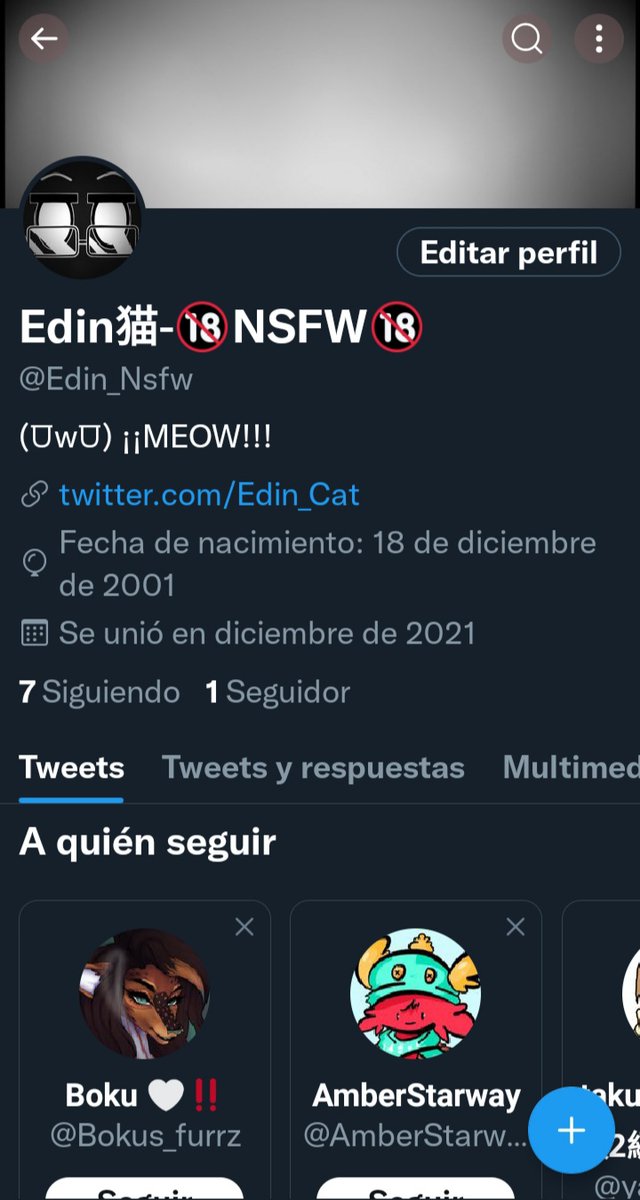 Mothrive_01's tweet photo. I just created an nsfw account, the link is in the description of this account itself.
#nsfw #EdinCat https://t.co/Xr7TF3hQNA
