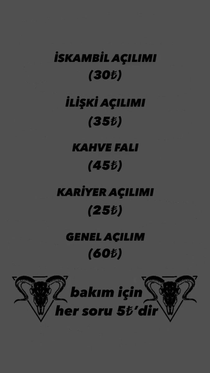 1princeofhell's tweet photo. GÜNCEL FİYAT LİSTESİ 💖💖 https://t.co/Puz5oV0UQB