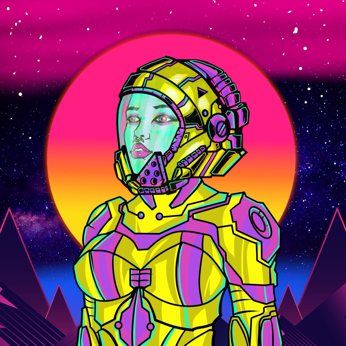 icerandogirl's tweet photo. I'm loving the artwork of @Galactic7_Art . Just got this from secondary and I'm hooked! https://t.co/WfhqFKP0Sv