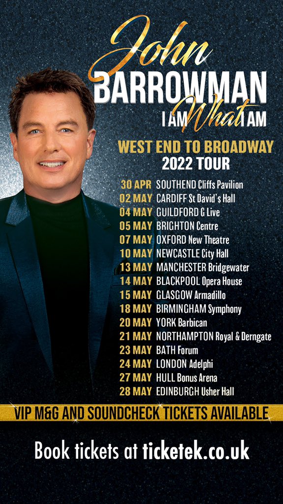 John Barrowman MBE tweet media