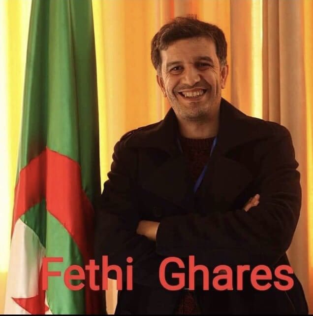 AddadHakim6's tweet photo. Après le procès politique vécu ce jour. Le verdict dans une semaine du coordinateur du parti MDS, Fethi Ghares, devrait être la condamnation du pouvoir algérien et la relaxe avec honneur de notre camarade emprisonné pour ses opinions depuis plus de 6 mois. C cela rendre justice. https://t.co/45Wc1ac4S1
