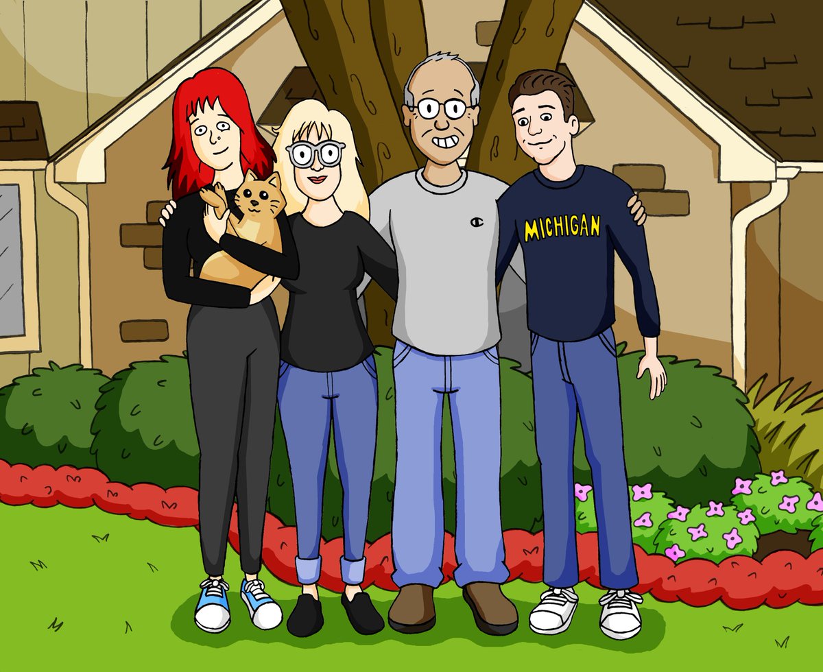 PeterMansky's tweet photo. Happy Boxing Day! Here is the second commission I did for @alexbonich . Thanks again guys! https://t.co/196XIFmU0M