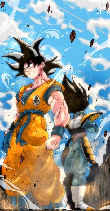 ドラゴンボールZ
孫悟空VSベジータ『宿命の好敵手』
#ドラゴンボール
#イラスト 