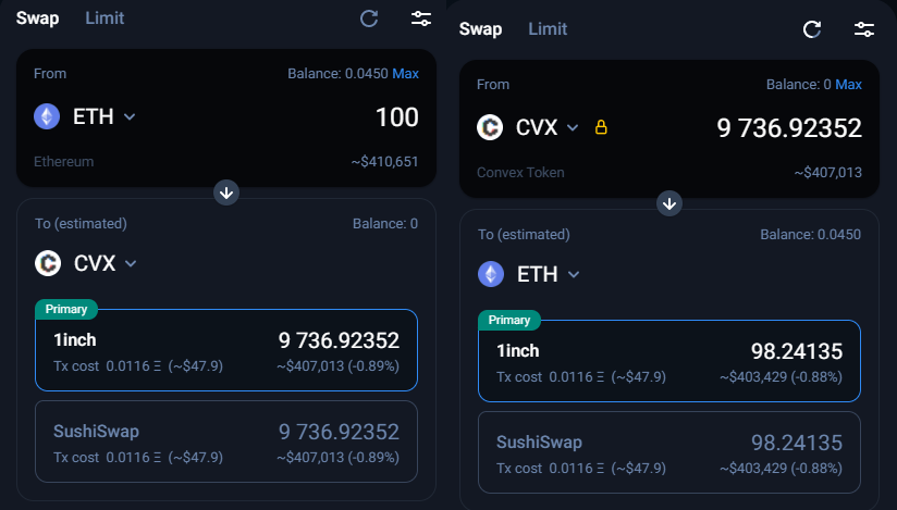 0xGasper's tweet photo. always show both trades :) https://t.co/qGpMniRtm8