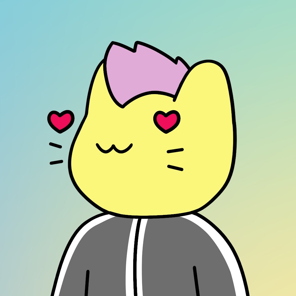 coodles_nft's tweet photo. Can’t stop Won’t stop! Giving away another FREE Coodle NFT to a lucky Cood 🐱🌈 RT &amp; Tag a fren with #CoodFam 💙💛💜💚 Winner announced in 15 Hours 😎

#NFTGiveaway #NFTcollection https://t.co/xFxEeV7vlX