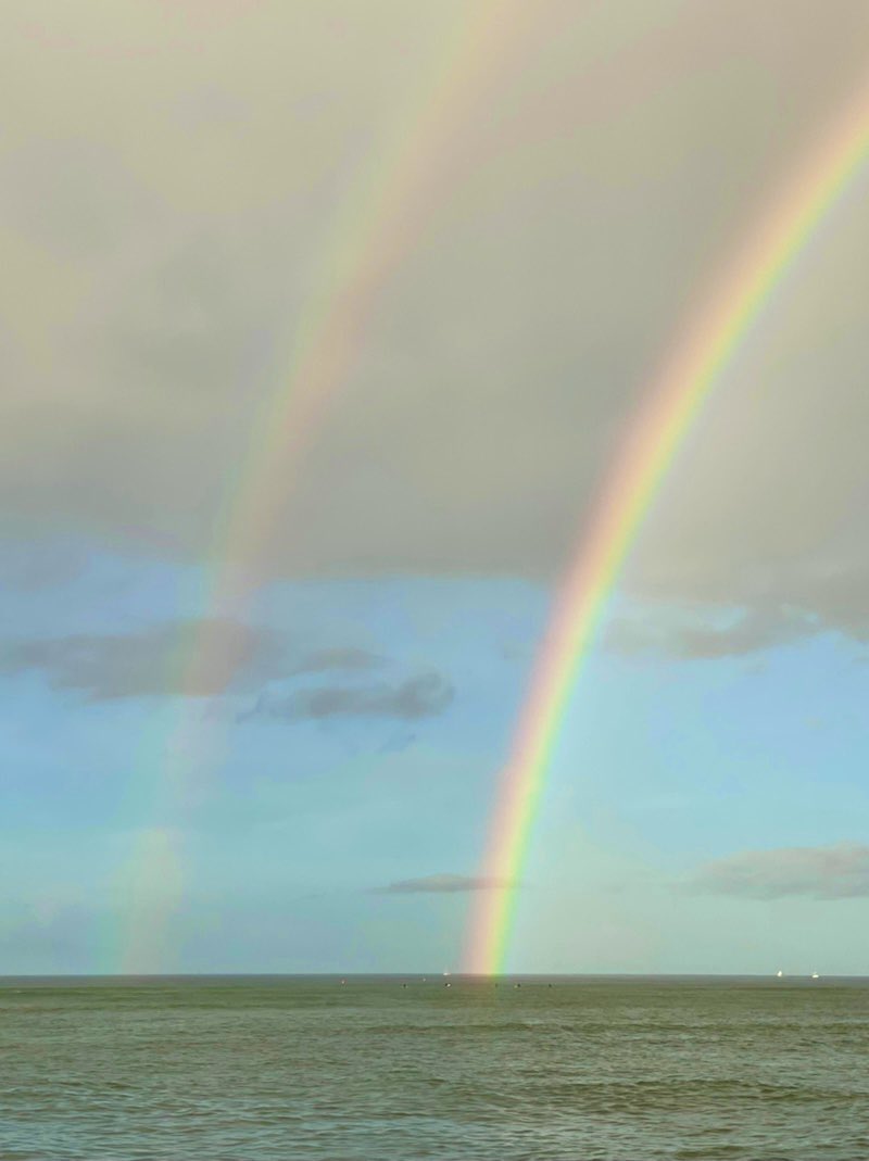 Milimili Hawaii ハワイからブログ更新しました 大雨の後はダブルレインボー T Co Mhalwmxcsp 幸運が満ちあふれるスピリチュアルハワイ ハワイ写真ブログ T Co Zfh9rqeyl2 Twitter