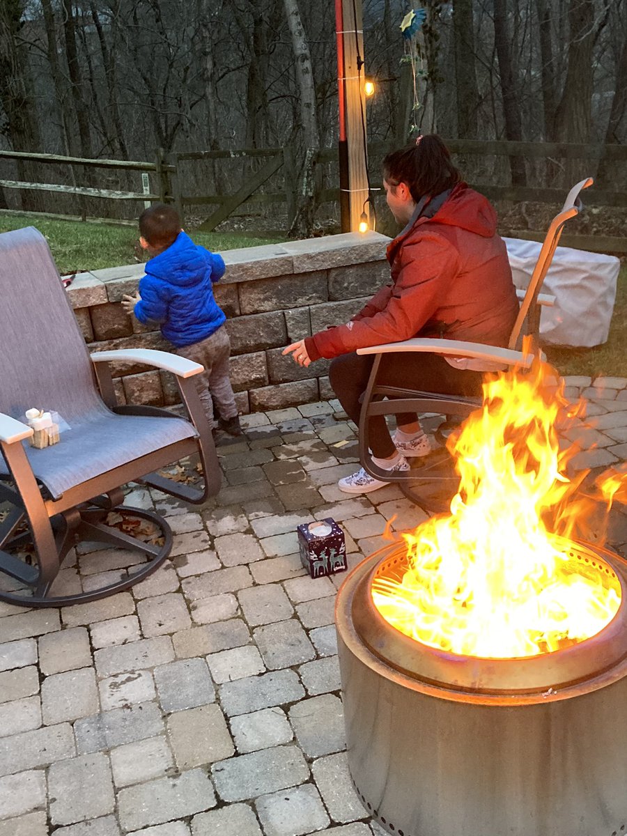 MichaelSMurray2's tweet image. First s’more for my grandson. It was interesting!