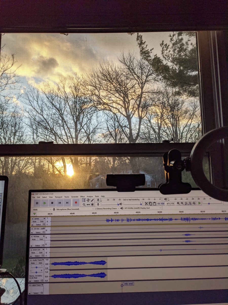 And the sun sets on another DWP edit.