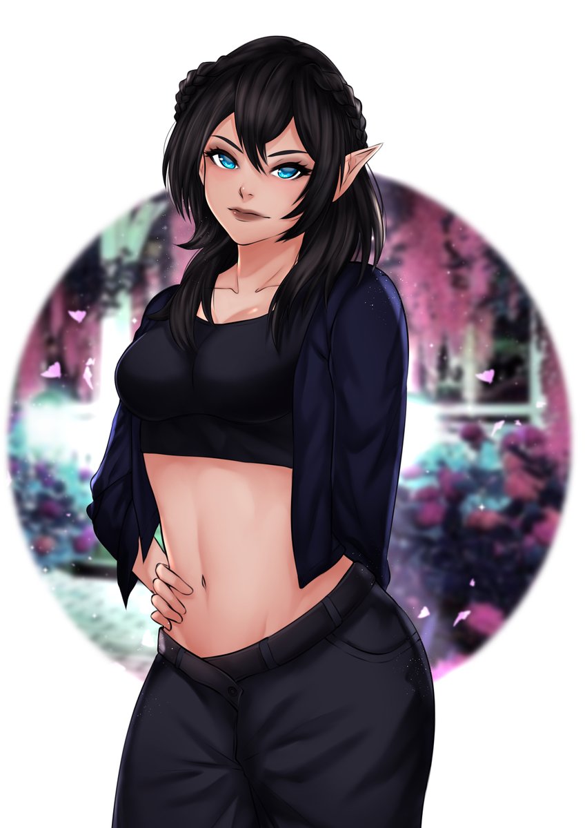 Got my DnD Character "Morwen" drawn by the amazing <a href="/NataliaTani3/">𝓝𝓪𝓽𝓪𝓵𝓲𝓪🌈(𝓒𝓸𝓶𝓶𝓲𝓼𝓼𝓲𝓸𝓷'𝓼 𝓸𝓹𝓮𝓷)</a> <3 LOVE IT