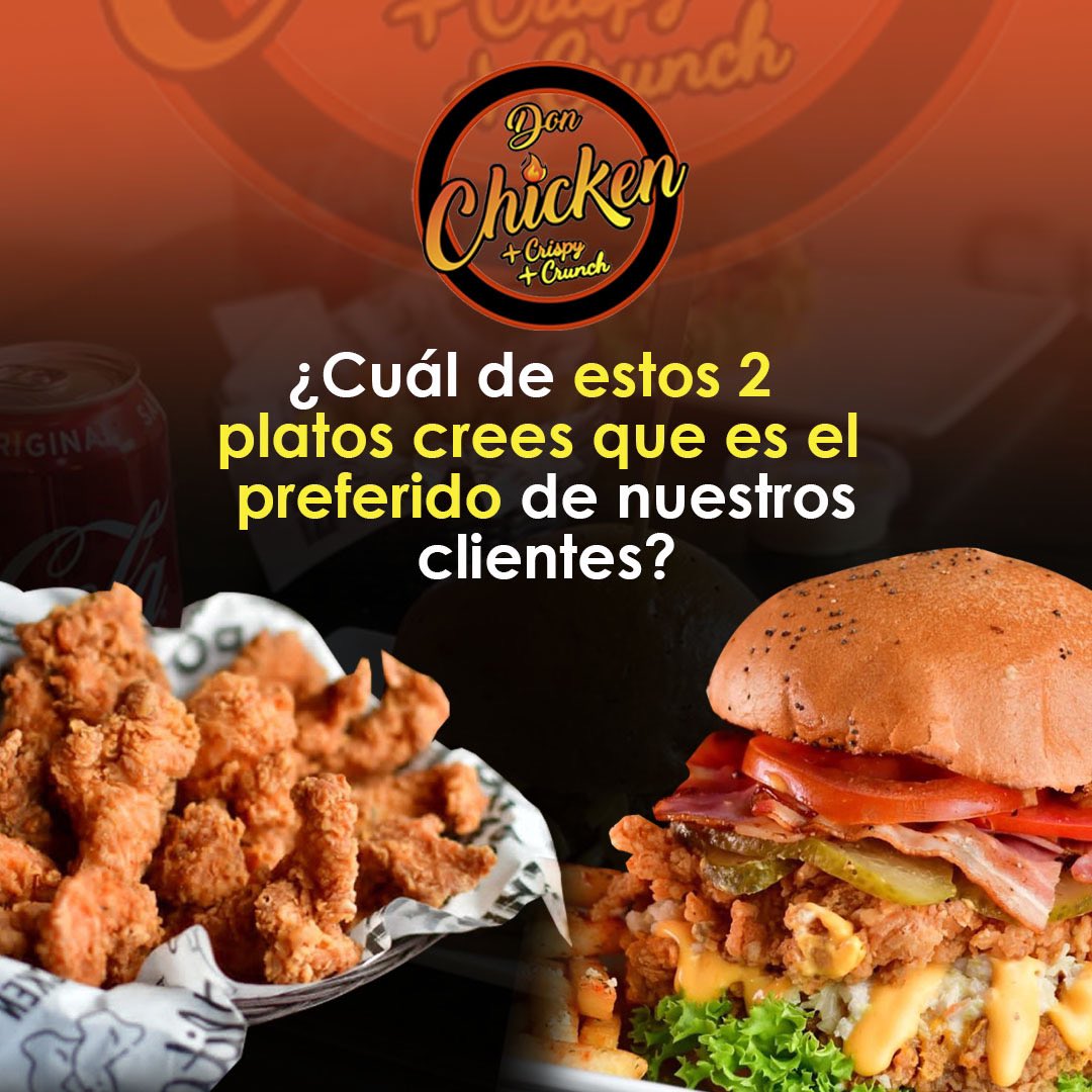 DonChickencl's tweet image. #maipu estamos listos para atenderte. Encuéntranos en Rappi, Pedidos Ya y Uber Eats. Además en nuestra página web donchicken.cl y en nuestro whatsapp +56976273569 #maipu #cerrillos #loespejo #padrehurtado #pudahuel