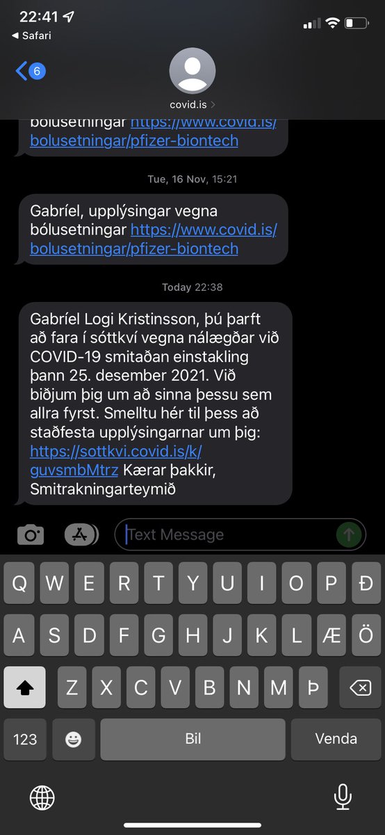 Átti að fara til tene eftir 2 daga