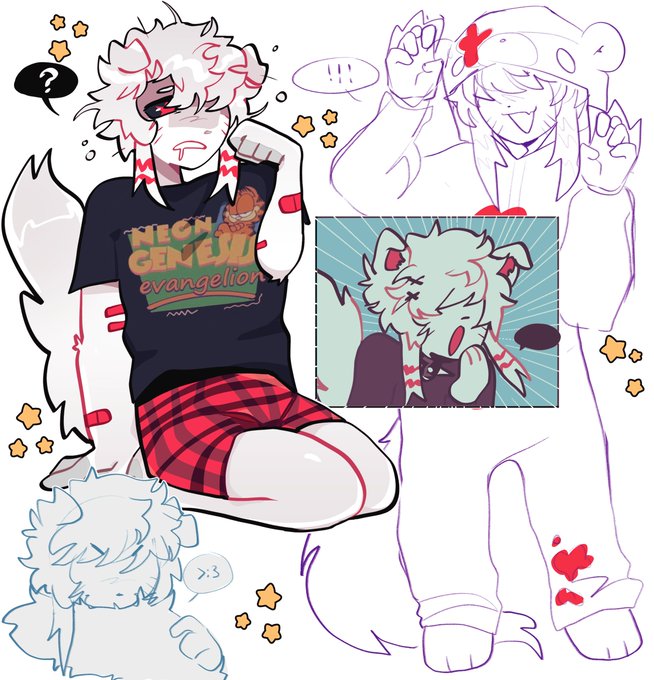 Sketch page commission 