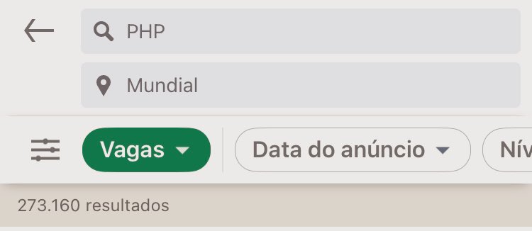 geekcom2's tweet image. Me diz como uma linguagem de programação(PHP) que tem 273.160 vagas abertas hoje só no LinkedIn pode tá “morrendo”, quem acredita nisso só pode tá muito desinformado.