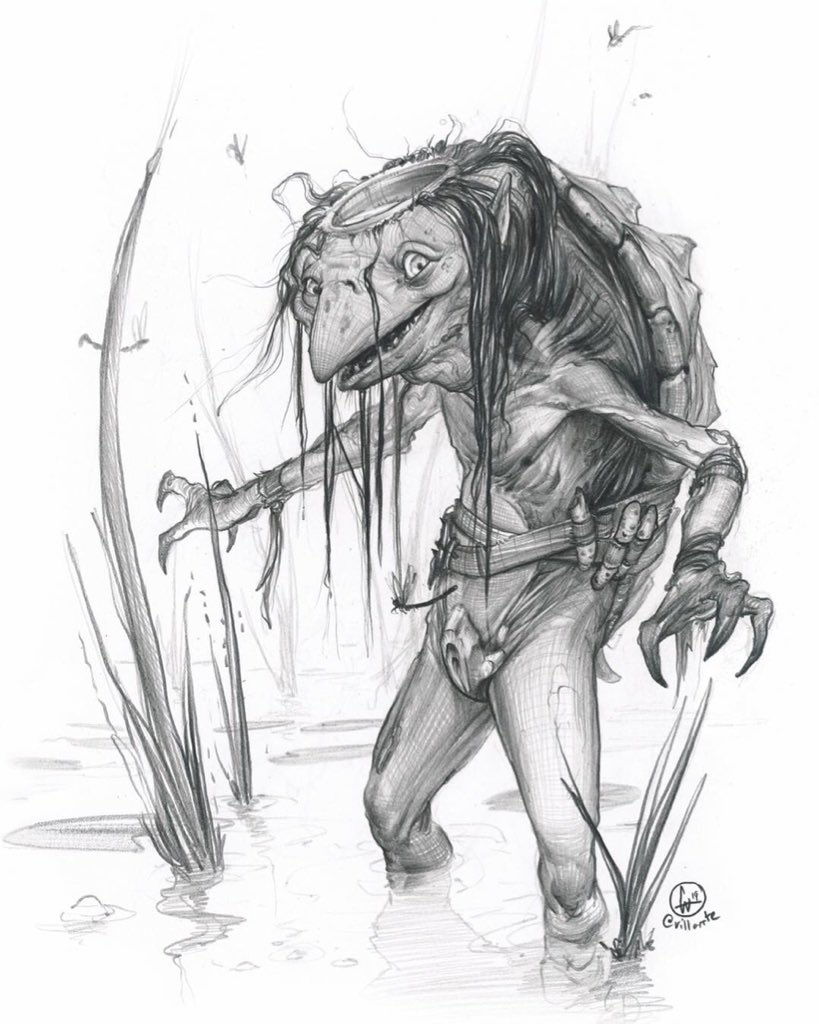 Kappa! Love this mythical creature from Japanese Folklore. Wonder how he’s doing <a href="/KonstadAlex/">Alex Konstad</a>  hope you’re well my dude! 

#graphite #drawing #kappa #japanesefolklore #art #traditionalart