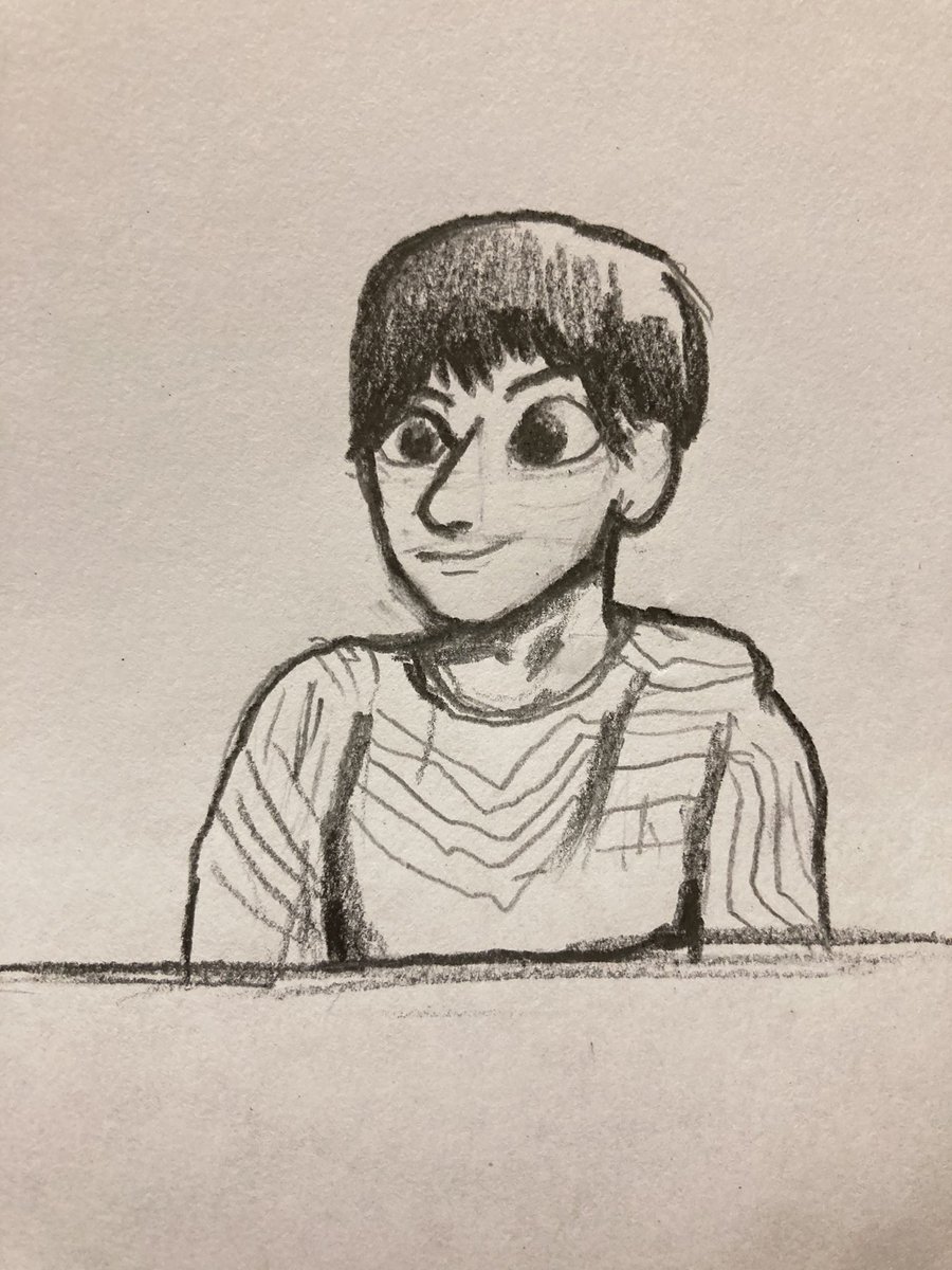 NESAAnimation's tweet photo. I drew Kitster from Star Wars. Heโs just sittin here thinkin of his ol pal Ani in that war amongst the Stars. #kitster #StarWars #Trevormoore https://t.co/EoCYCC5xm5