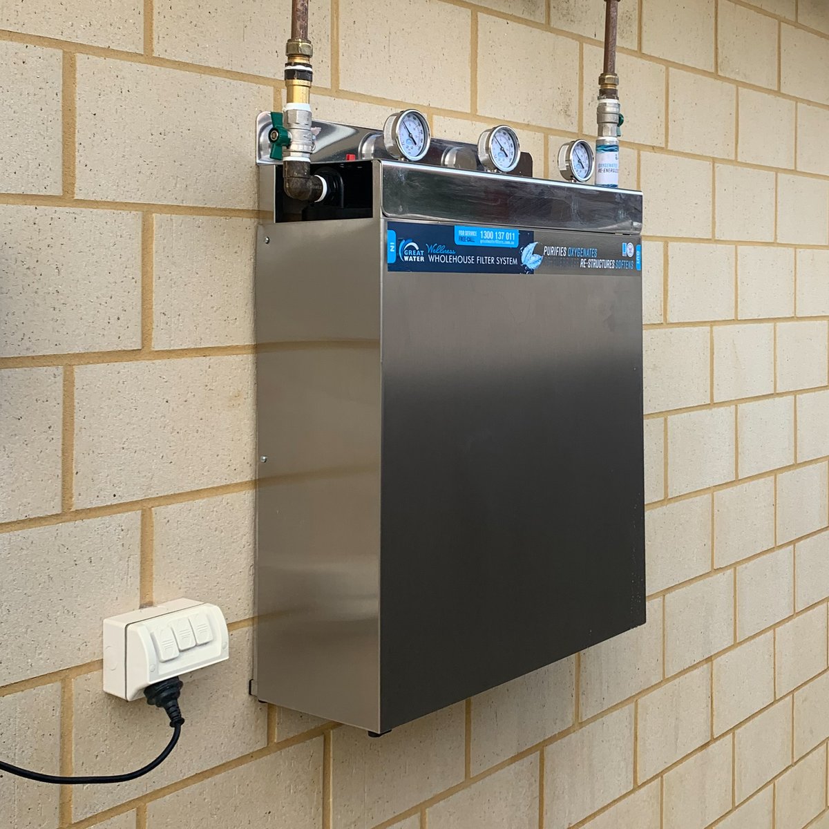 waterfilters_'s tweet image. Some recent whole house system installations by our hard working Perth tech, Ama Plumbing. 

Key signs you need to install a whole house filtration system: buff.ly/3y44HOI (3 min read 🤓)

#wholehousewaterfilter
#perthplumbers
#perthwaterfiltration