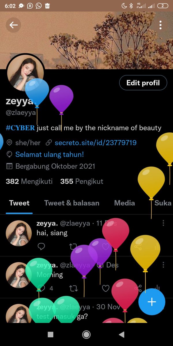 zlaeyya's tweet photo. YEAYY BALON🎈 https://t.co/HwhIn4auk6