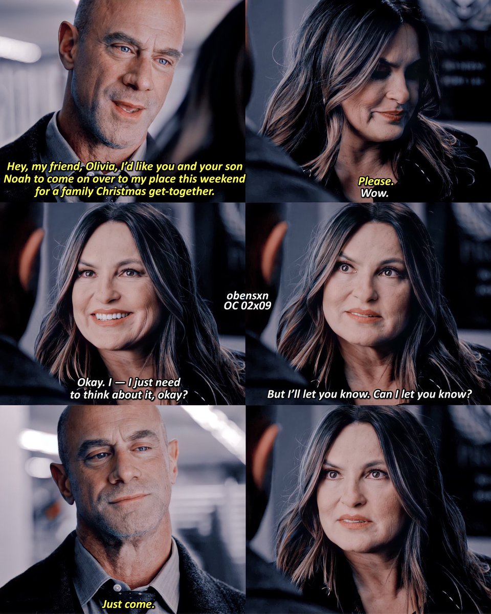 obensxn's tweet photo. 02x09 OC • [The Christmas Episode] 
-
a legenda fica por conta de vcs hje.
#mariska #mariskahargitay #oliviabenson #captainbenson #chrismeloni #elliotstabler #bensler #eo #svu #lawandordersvu #oc #organizedcrime #specialvictimsunit https://t.co/l1KpO5Fv8w
