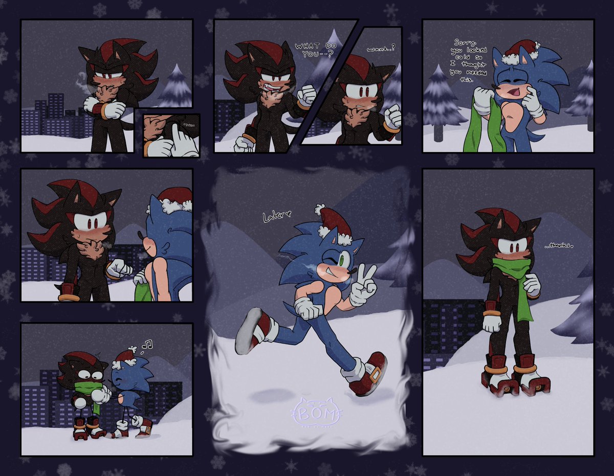 This took forever ;; Here's my gift for <a href="/segacloud/">♥️ kyua,s fangirl ♥️</a> I hope you like it :) I really wanted to post it yesterday but my tablet kept on turning off and on :( oh well! Have a nice day and lets hope next year is better!☺️
#sonadowsecretsanta2021