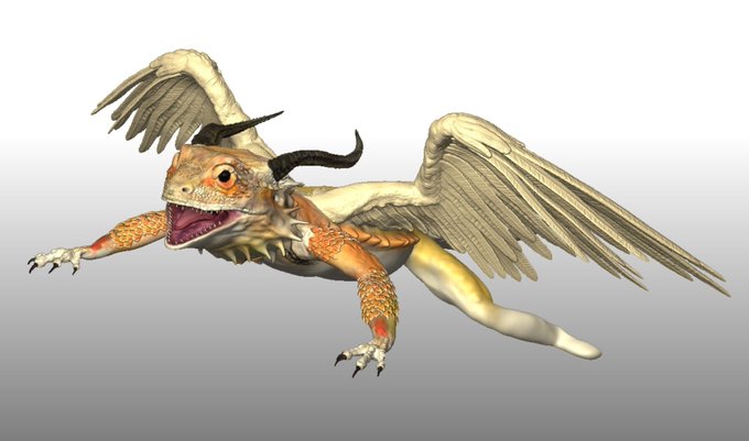 始祖鳥のtwitterイラスト検索結果